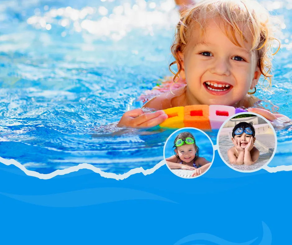 Swimming lesson in the GreenSPA pool